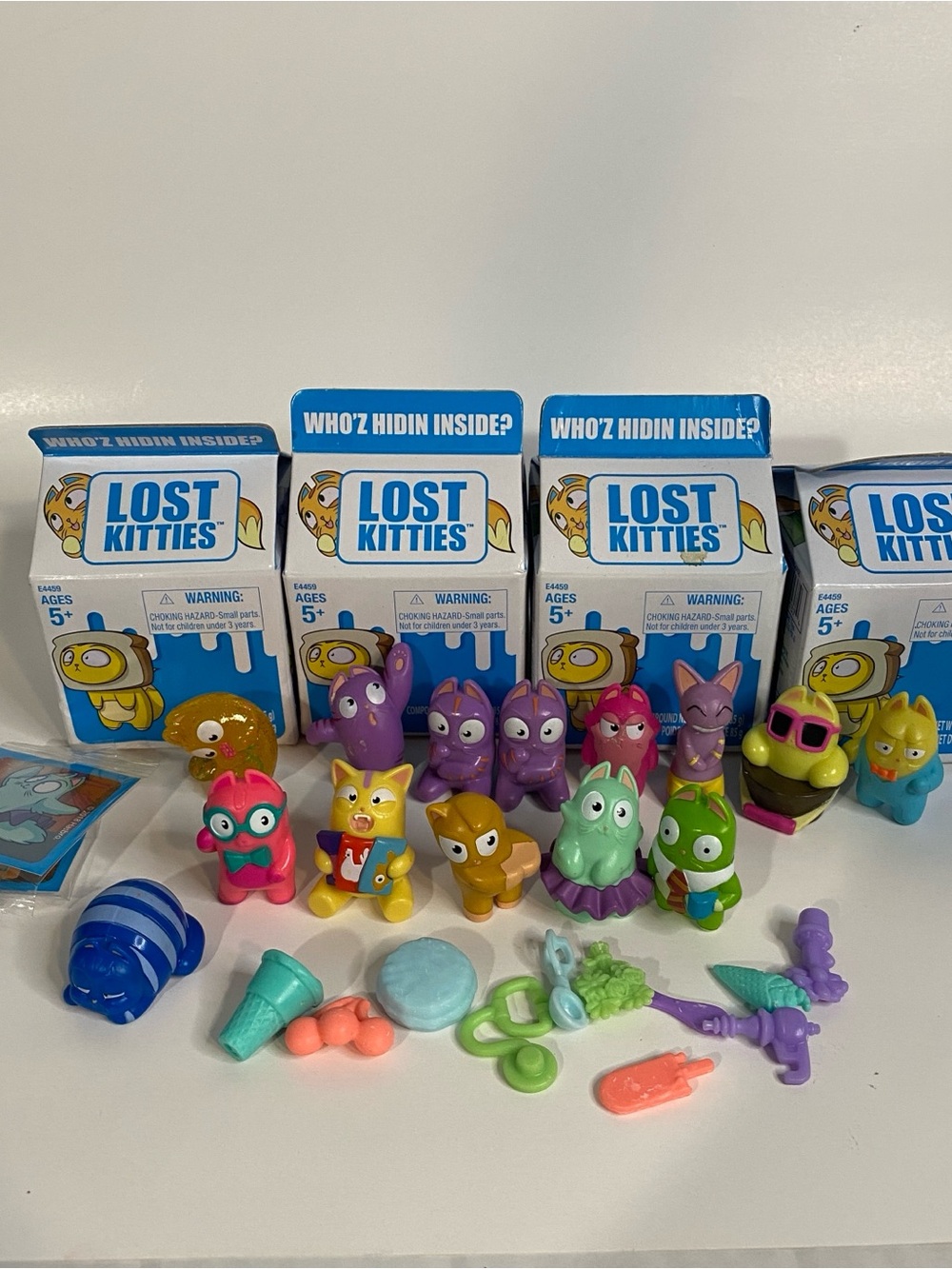 Hasbro Lost Kitties Cat Figures Lot